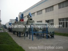 Washing, dewatering and drying Film blowing machine line Plastic Recycling Machines