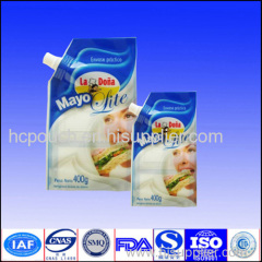 packaging spout bag for food