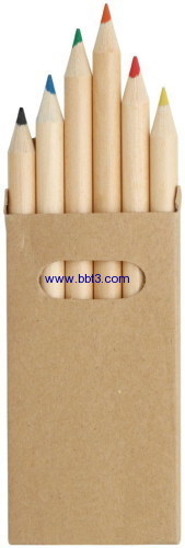 Eco-friendly recycle paper box natural pencil