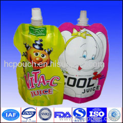 juice drink spout pouch packaging
