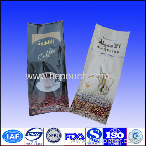 12OZ tea/coffee aluminum foil packaging pouch