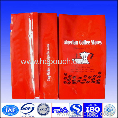 16OZ tea/coffee aluminum foil packaging bag