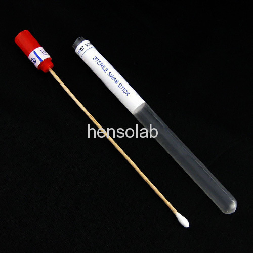 Sterile Wooden Stick Transport Swab with CE approval