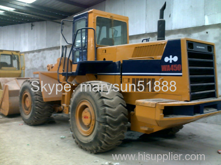 Used Komatsu Wheel Loader WA450