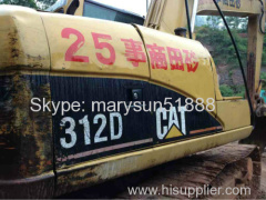 Used Caterpillar Crawler Excavator 312D