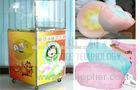 Customized Cotton candy machine for kids with automatic control and DIY model , 4-6pcs/min