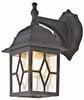 European Aluminum Traditional Outdoor Wall Lights Black Wall Lamp