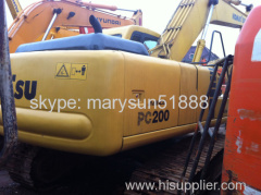 Used Komatsu Crawler Excavator PC200-6