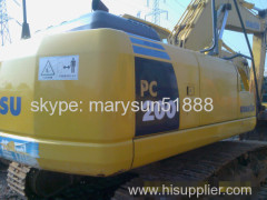 Used Komatsu Excavator PC200-8