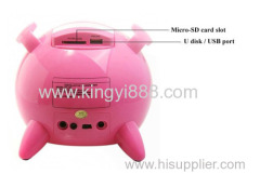 Lovely Ipig mini speaker