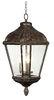 House Decor Traditional Outdoor Pendant Lighting Grey Color Antique Metal Fixture Hanging Lamps