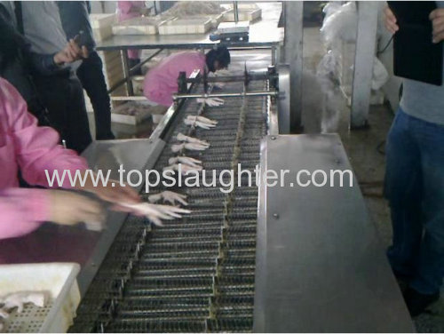 Poultry Processing Equipment Feet to Paw Cutter