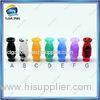 Rebuildable White 9.2mm E cigarette Drip Tip With Larger Vapors