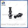 Black EGO E cigarette Drip Tip 9.2mm Dia , Acrylic E-cig Accessories