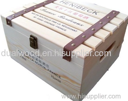 Wood wine packs, wine boxes