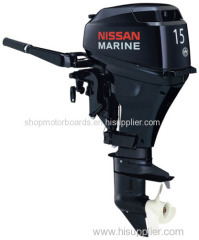 Nissan 15 HP NSF15C1 Four-Stroke Outboard