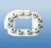 Dustproof FDA 100% Silicone Rubber Keypad For Electronic Equipment