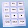 OEM Silicone Rubber Keypad For Electronic Equipment , Light Weight For Computer