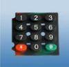Silicone Rubber Keypad With Elliptical Shape Button For Electronic Equipment ODM