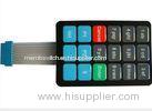 Dust Proof Membrane Keyboard FCI / Molex Silicone Rubber Button for Medical Equipment