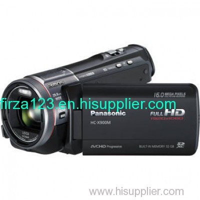 Panasonic 32GB HC-X900M 3D Ready Full HD Camcorder (Black)