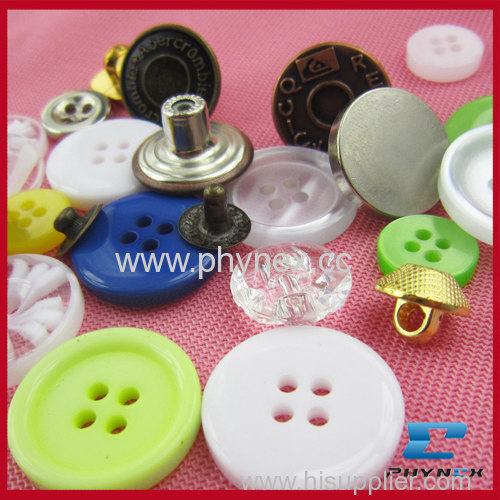 different types of buttons