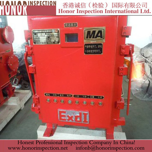 Pre Shipment Quality Inspection for Miningtype flameproof high-voltage vacuum