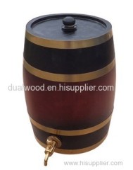 Wood wine barrel, oak wine barrel