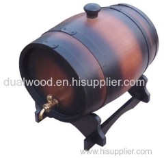 Wood wine barrel, oak wine barrel