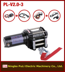 ATV/UTV 1000kg/2000lb/1ton DC 12 volt electric winch factory