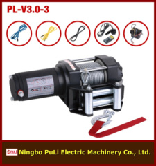 1500kg/3000lb/1.5ton atv/utv DC 12 v electric winch vendor