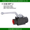 female x female 2 way full port NPT 2 inch ball valve high pressure 5000psi