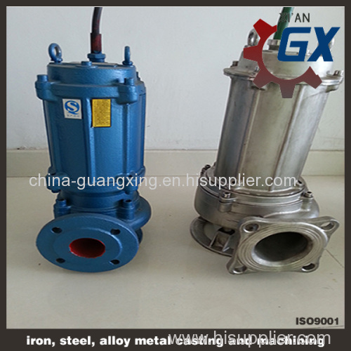 QWP stainless steel submersible sewage pump