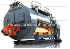 Horizontal Type Diesel Steam Boiler 1T