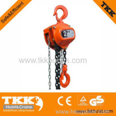 Heavy Duty K2 series manual chain pulley hoist GS quality