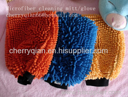 chenille glove cleaning glove house cleaning mit car cleaning glove