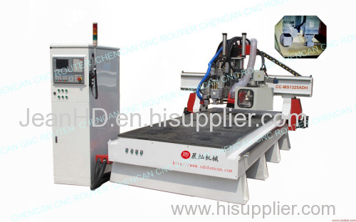 CNC Router Machine with Rotary Auto Tool Changer