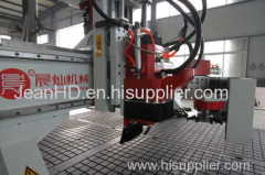 CNC Router Machine with Rotary Auto Tool Changer