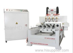 Multi Function Cylinder/Plate CNC Engraving Machine