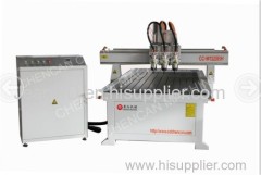 Multi Head CNC Router with T slot Table