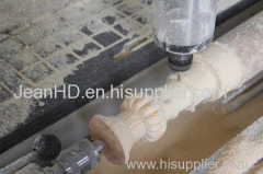 Multi Function CNC Router Machine with Rotary Axis