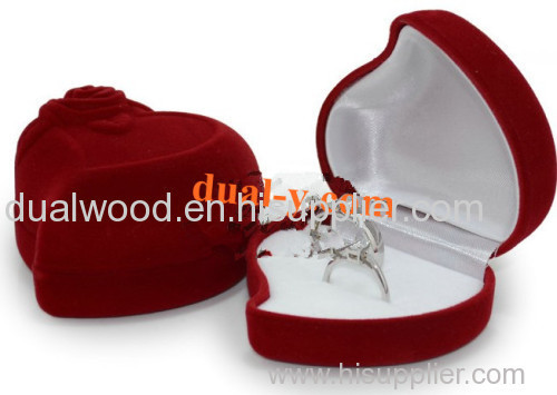 velvet ring box, jewelry boxes