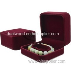 Velvet jewelry box, bracelet box