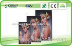 120mm 12V Double Side Fabric Frameless Light Box For Display , Customized Frame