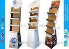 Customized Retail Store Cardboard Display Stands with Four Tier for Promotion
