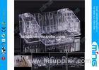 Multi-Function Makeup Clear Acrylic Display Stands for Cosmetic Shop Display