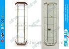 Shopping Mall Glass Display Showcases / Hexagonal Tower Case