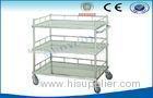 Stainless Steel Multi-Purpose 3 Tier Medical Trolley For Home