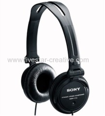 Sony MDR-V150 Studio Monitor DJ Style Stereo Headphones Black