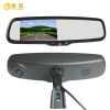Dual lens car video recorder car dvr with built-in 4.3 inch LCD monitor backup camera
